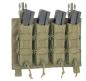 Preview: P90/UMP/MP5 Magazine Pouch 4 Mags Buckle UP Plattform Olive Drab